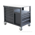 44inch Tool Cabinet Workstation with Stainless Steel Worktop